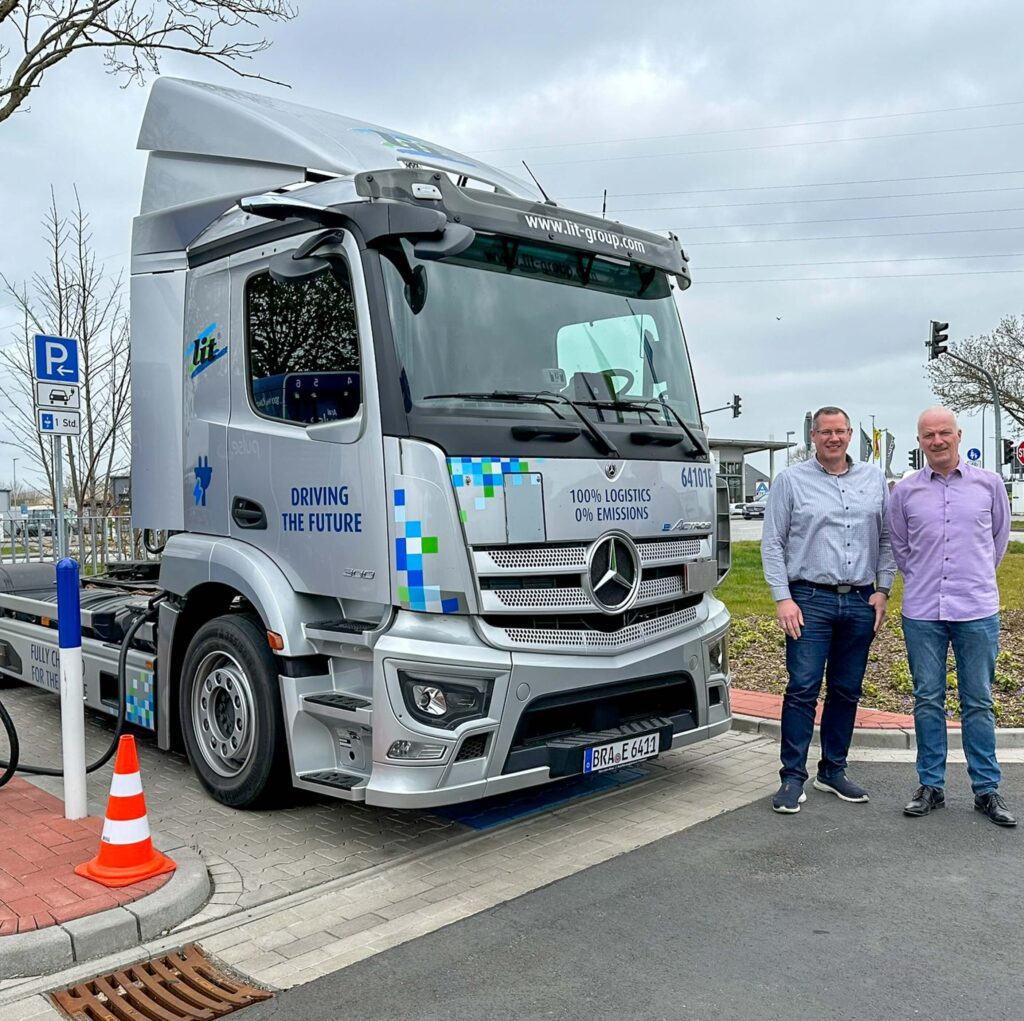 L.I.T. STARTET VOLLELEKTRISCHEN GÜTERTRANSPORT IM JUST-IN-SEQUENCE-EINSATZ